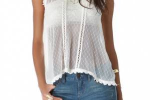 Free People Fiona's Victorian Top