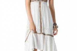 Free People Indian Summer Halter Dress