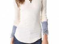 Free People Kyoto Cuff Thermal Top