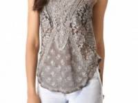 Free People Not So Sweet Victorian Top