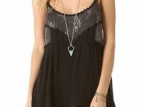 Free People Pieced Lace Tunic