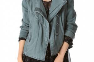 Free People Rumpled Linen Jacket