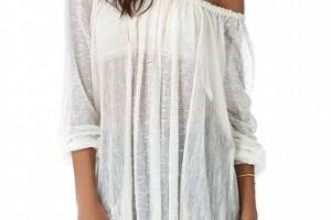 Free People Slip Away Pullover