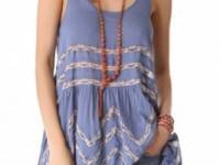 Free People Slip Voile Trapeze Top