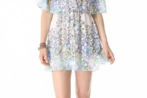 Free People Sparks Fly Cape Dress