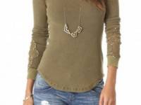 Free People Synergy Cuff Top