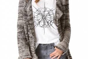 Free People Zebra Blazer