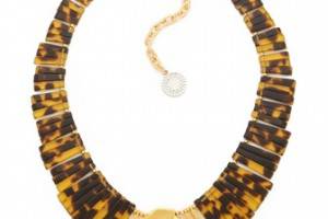 Gemma Redux Tortoiseshell Necklace