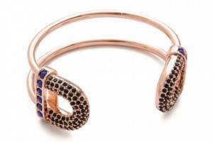 Giles & Brother Skinny Encrusted Cortina Cuff