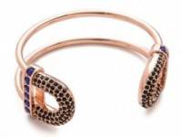 Giles &amp; Brother Skinny Encrusted Cortina Cuff