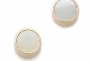 ginette_ny Mother of Pearl Stud Earrings