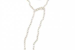 ginette_ny Sautoir Necklace with Cultured Freshwater Pearls