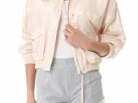 Girl. by Band of Outsiders Flight Bomber Jacket