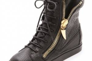 Giuseppe Zanotti London Zip High Sneakers