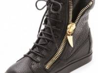 Giuseppe Zanotti London Zip High Sneakers