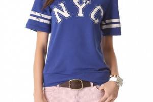 Glamorous NYC Baseball Tee