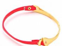 Gorjana Cassia Bar Neon Leather Bracelet