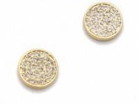 Gorjana Pristine Circle Stud Earrings