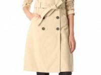 Gryphon Timeless Coat with Leather Collar