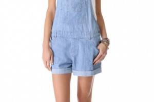 Haute Hippie Chambray Overalls