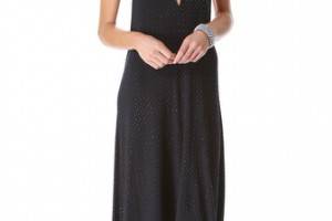 Haute Hippie Embellished Halter Dress