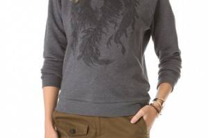 Haute Hippie Phoenix Rising Pullover