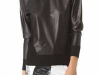 Helmut Lang Leather Top