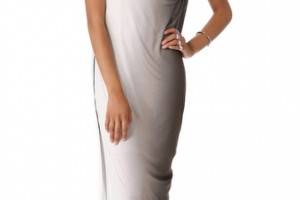 Helmut Lang Shadow Ombre Maxi Dress