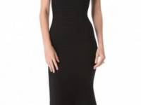 Herve Leger Ellen Sleeveless Maxi Dress