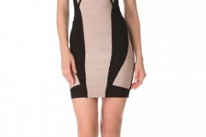 Herve Leger Karina Sleeveless Dress