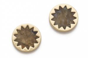 House of Harlow 1960 Sunburst Button Earrings