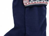 Hunter Boots Fair Isle Cuff Welly Socks