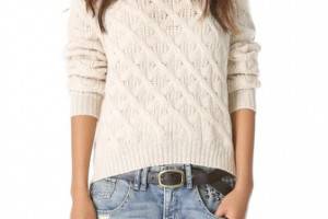 Inhabit Cashmere Chainette Sweater