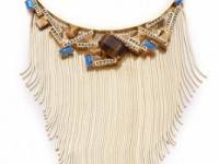 Iosselliani Graphic Fringe Necklace