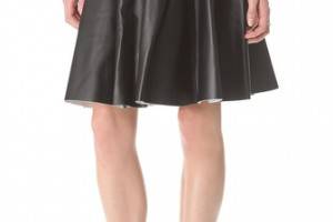 J Brand Ready-to-Wear Torre Leather Skirt