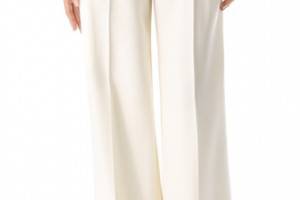 J. Mendel Wide Leg Pants