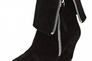 Jean-Michel Cazabat Valeria Wedge Cuff Boots