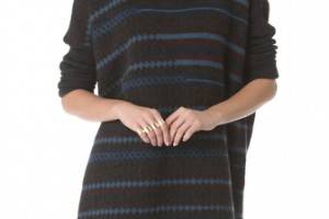 Jean Paul Gaultier Striped Tunic Sweater