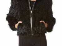 Jean Paul Gaultier Wool Tinsel Zip Jacket