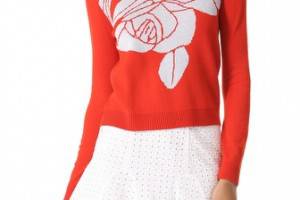 Jenni Kayne Rose Knit Sweater