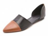 Jenni Kayne Two Tone Wing Tip Flats