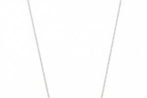 Jennifer Zeuner Jewelry Art Deco Love Necklace