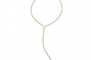 Jennifer Zeuner Jewelry Heart Lariat Necklace