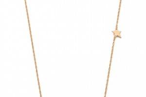 Jennifer Zeuner Jewelry Mood Diamond & Star Necklace