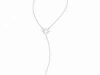 Jennifer Zeuner Jewelry Open Star Lariat Necklace