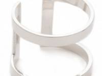 Jennifer Zeuner Jewelry Rectangle Band Ring