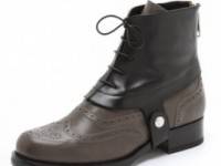 Jil Sander Leather Booties