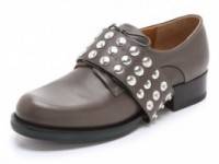 Jil Sander Studded Monk Strap Oxfords