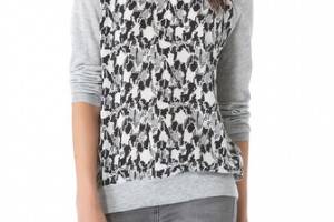 Joie Malena B Silk Pullover