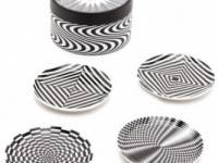 Jonathan Adler OP Art Coaster Set